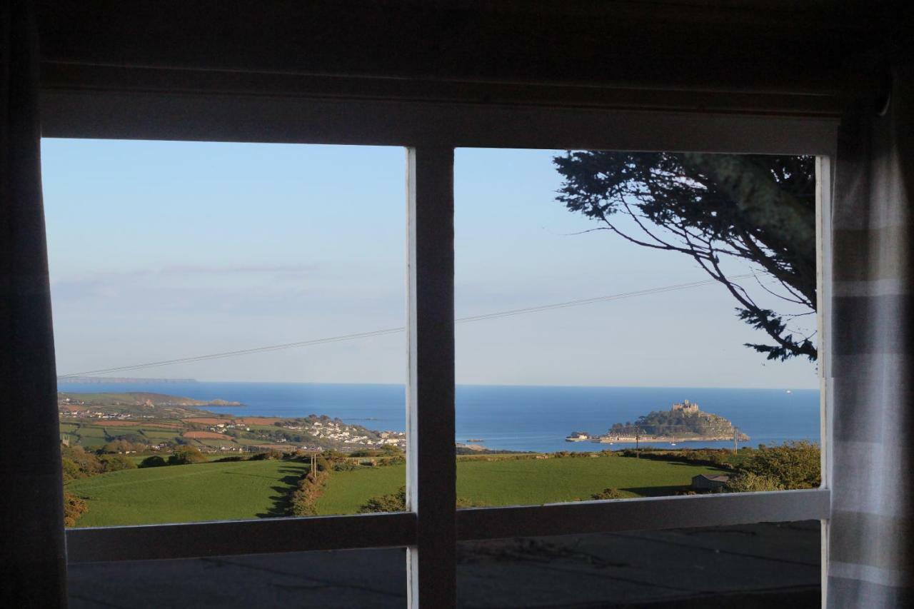 Scandi Cabin On A Hill, With Stunning Panoramic Views Ludgvan 外观 照片